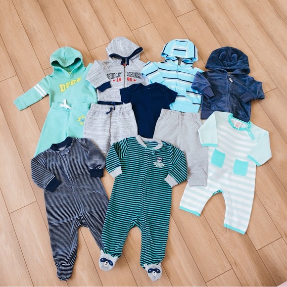 Baby boy bundle of clothes, size 3-6 months